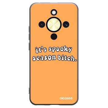 Picasee Honor Magic8 Lite 5G Hülle - Schwarzes Silikon - Spooky season