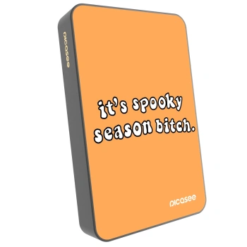 Picasee Powerbank mit MagSafe 10 000 mAh Grau - Spooky season