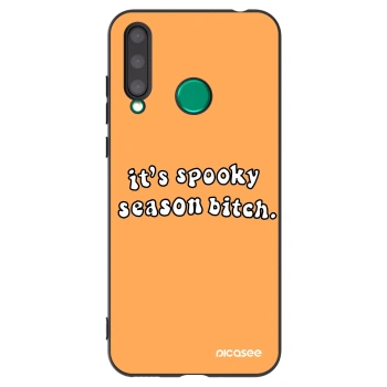 Picasee Honor 20 Lite Hülle - Schwarzes Silikon - Spooky season