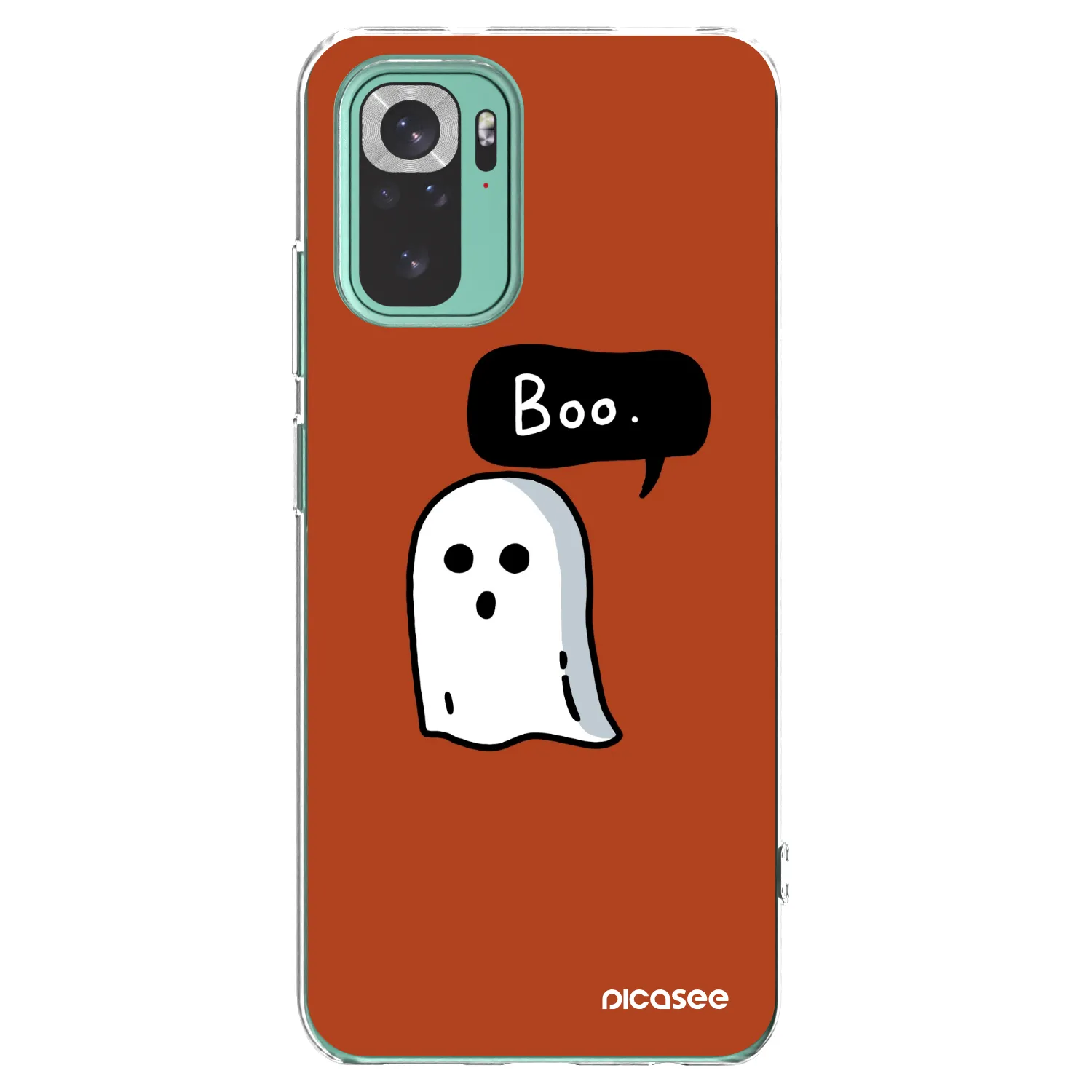 Picasee Xiaomi Redmi Note 10 Pro Hülle - Transparentes Silikon - Boo