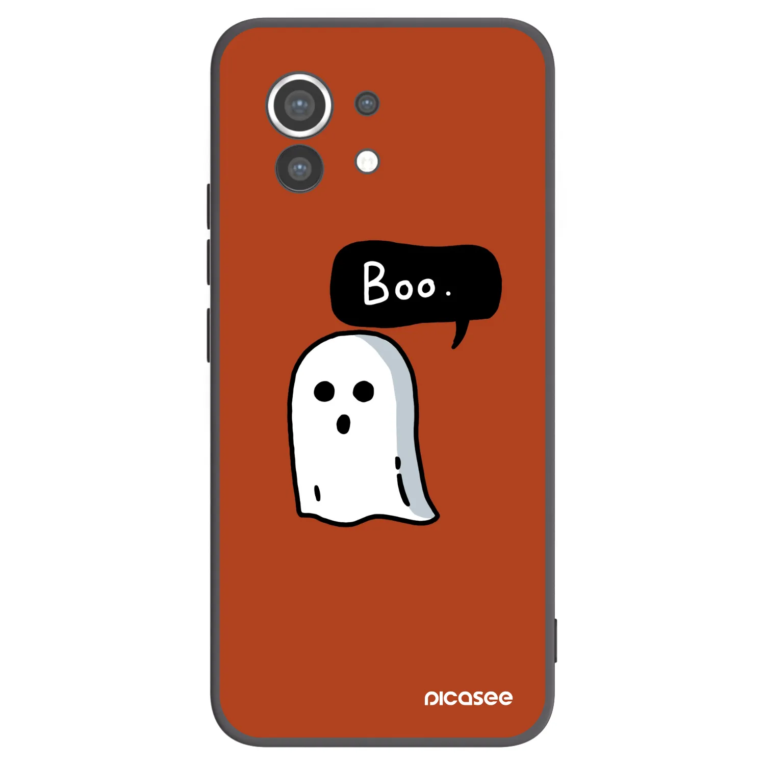 Picasee Xiaomi Mi 11 Hülle - Schwarzes Silikon - Boo