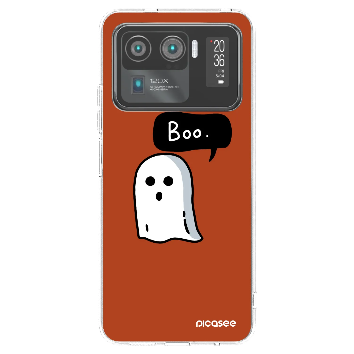 Picasee Xiaomi Mi 11 Ultra Hülle - Transparentes Silikon - Boo