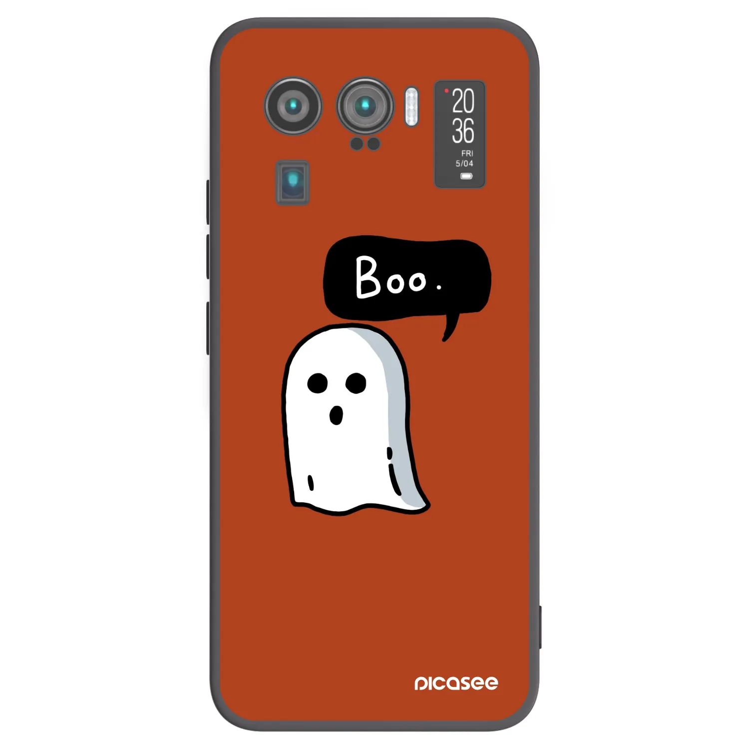 Picasee Xiaomi Mi 11 Ultra Hülle - Schwarzes Silikon - Boo