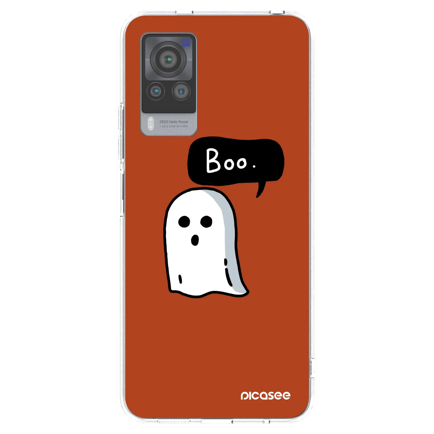 Picasee Vivo X60 Pro 5G Hülle - Transparentes Silikon - Boo