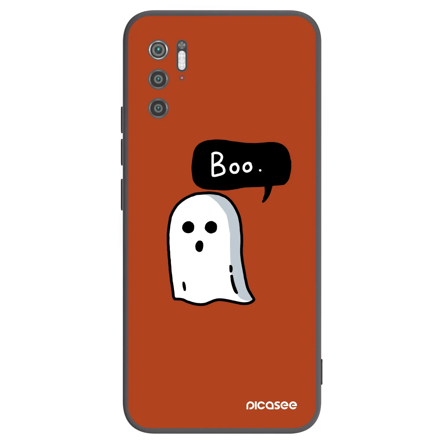 Picasee Xiaomi Poco M3 Pro 5G Hülle - Schwarzes Silikon - Boo