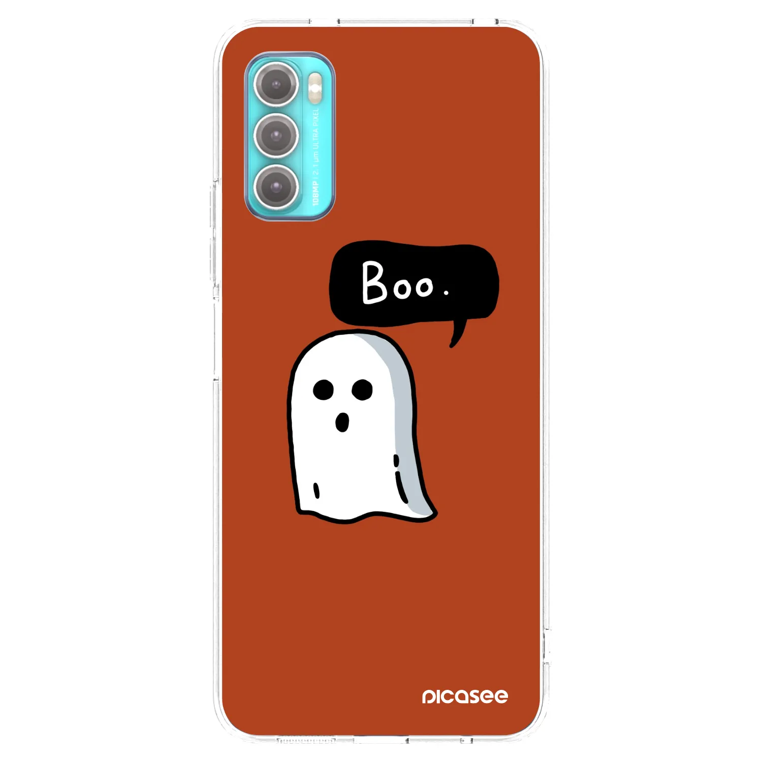 Picasee Motorola Moto G60 Hülle - Transparentes Silikon - Boo