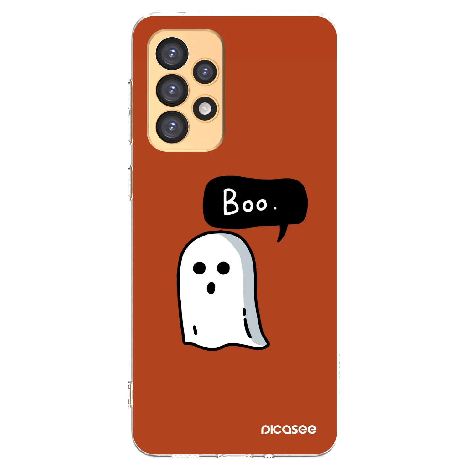 Picasee Samsung Galaxy A33 5G A336 Hülle - Transparentes Silikon - Boo