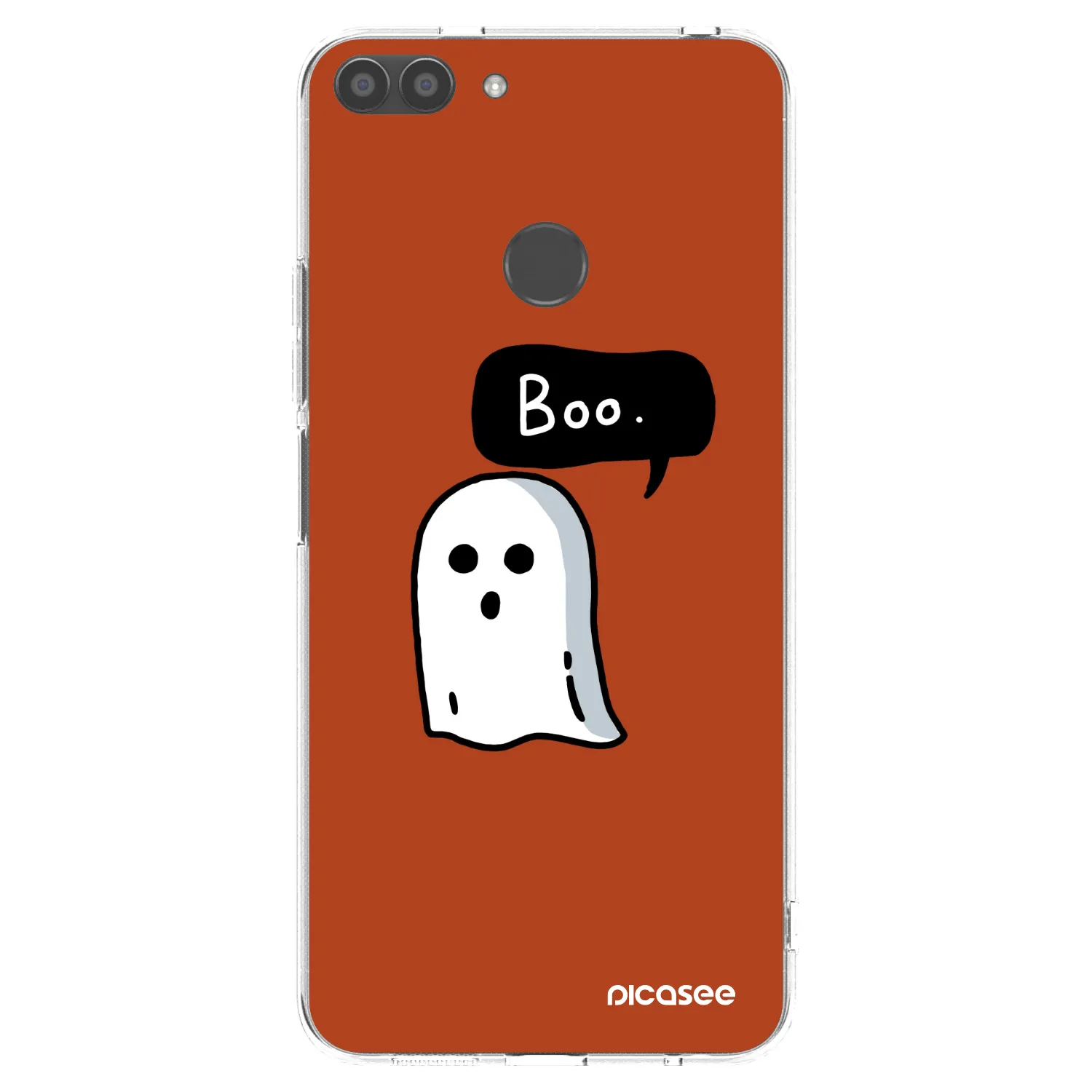 Picasee Huawei P Smart Hülle - Transparentes Silikon - Boo