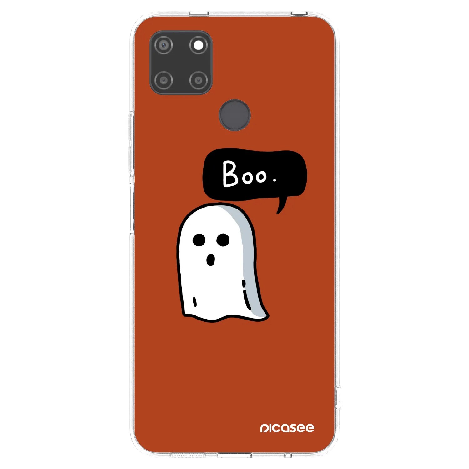 Picasee Realme C21Y Hülle - Transparentes Silikon - Boo