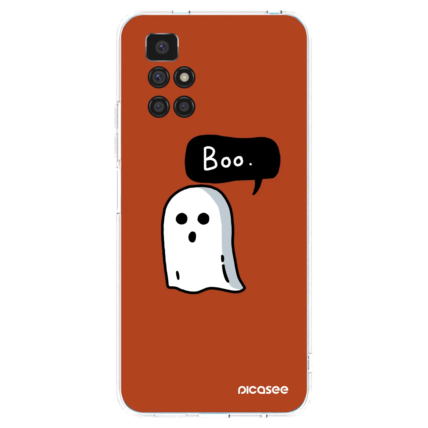 Picasee Xiaomi Redmi 10 (2022) Hülle - Transparentes Silikon - Boo