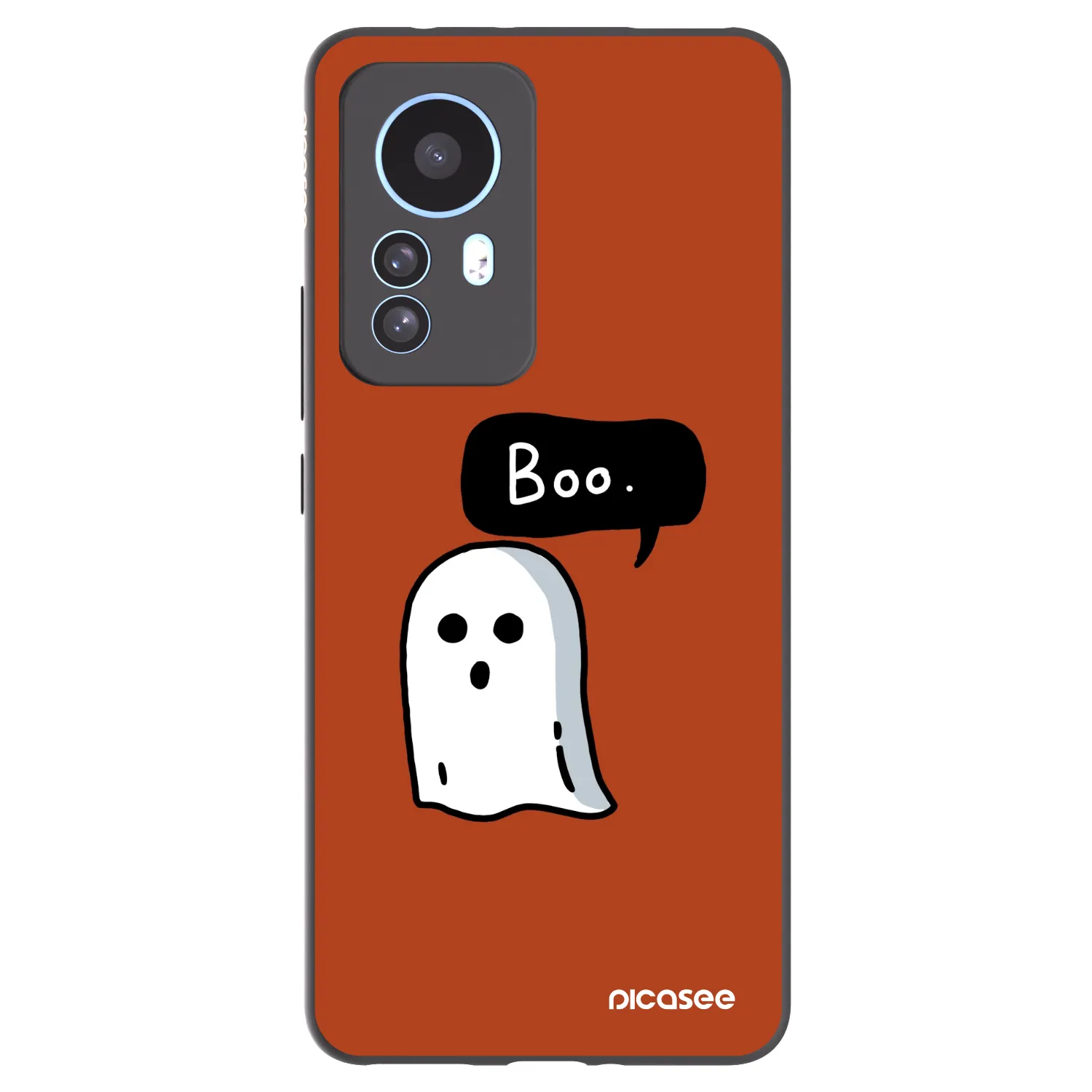 Picasee Xiaomi 12T Pro Hülle - Schwarzes Silikon - Boo