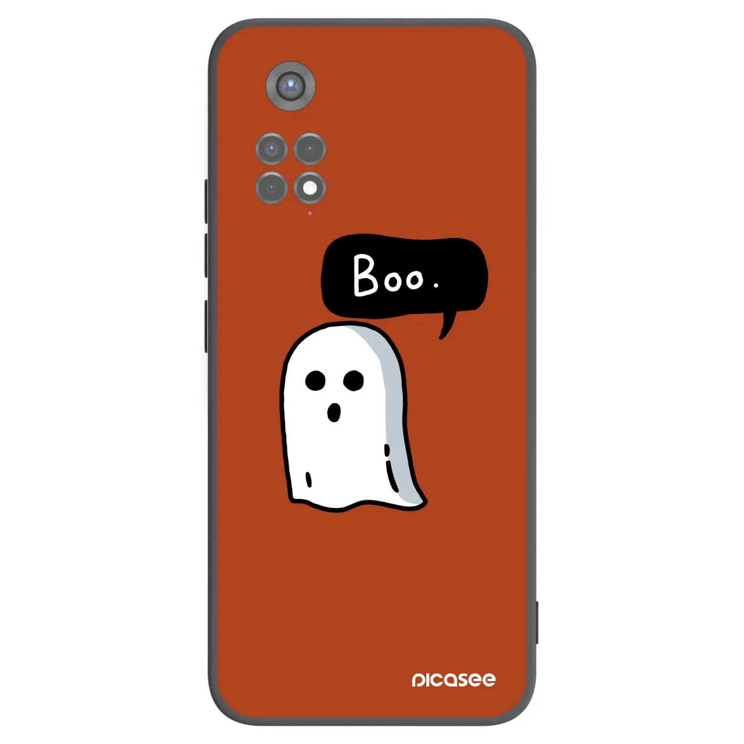 Picasee Xiaomi Redmi Note 11S 5G Hülle - Schwarzes Silikon - Boo