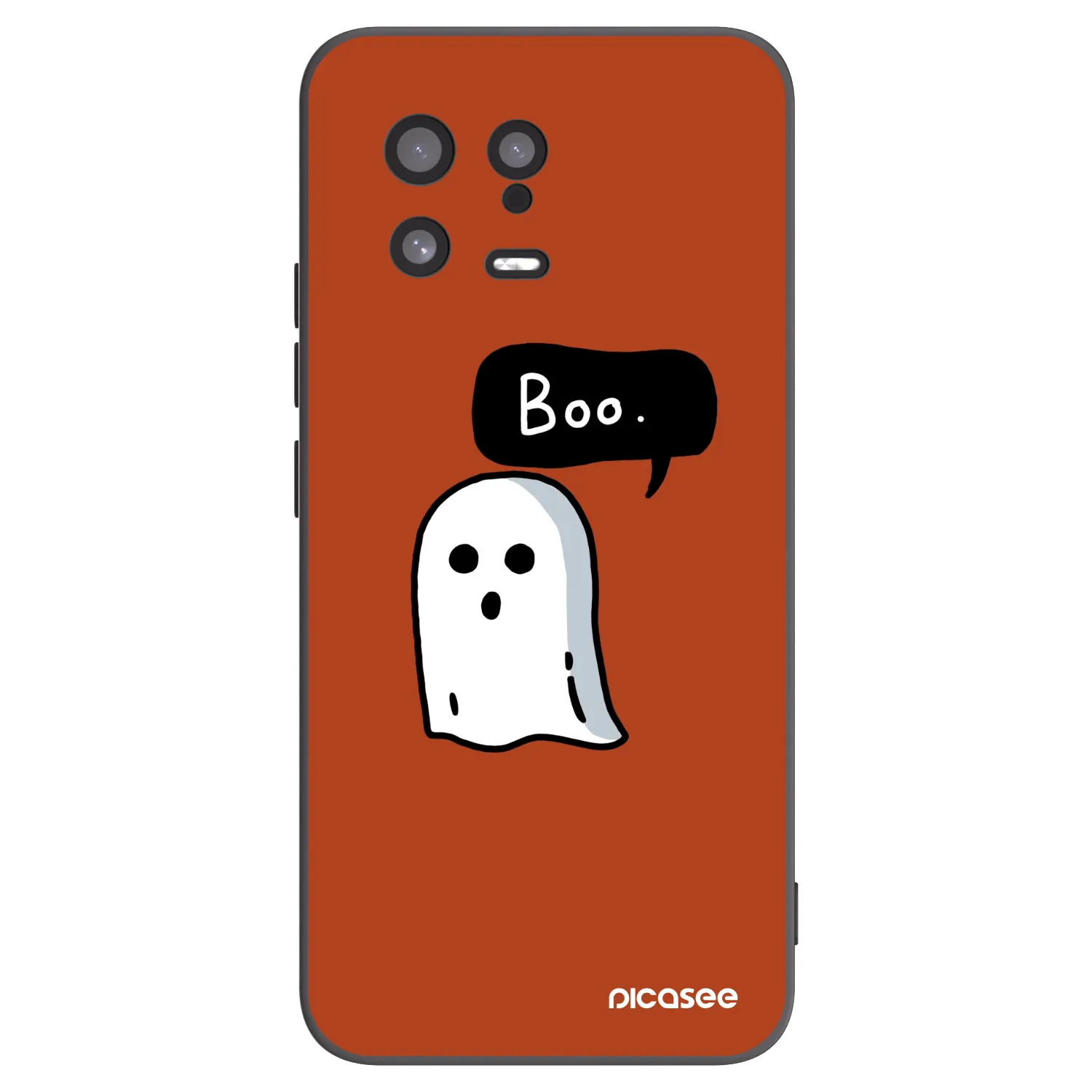 Picasee Xiaomi 13 Hülle - Schwarzes Silikon - Boo