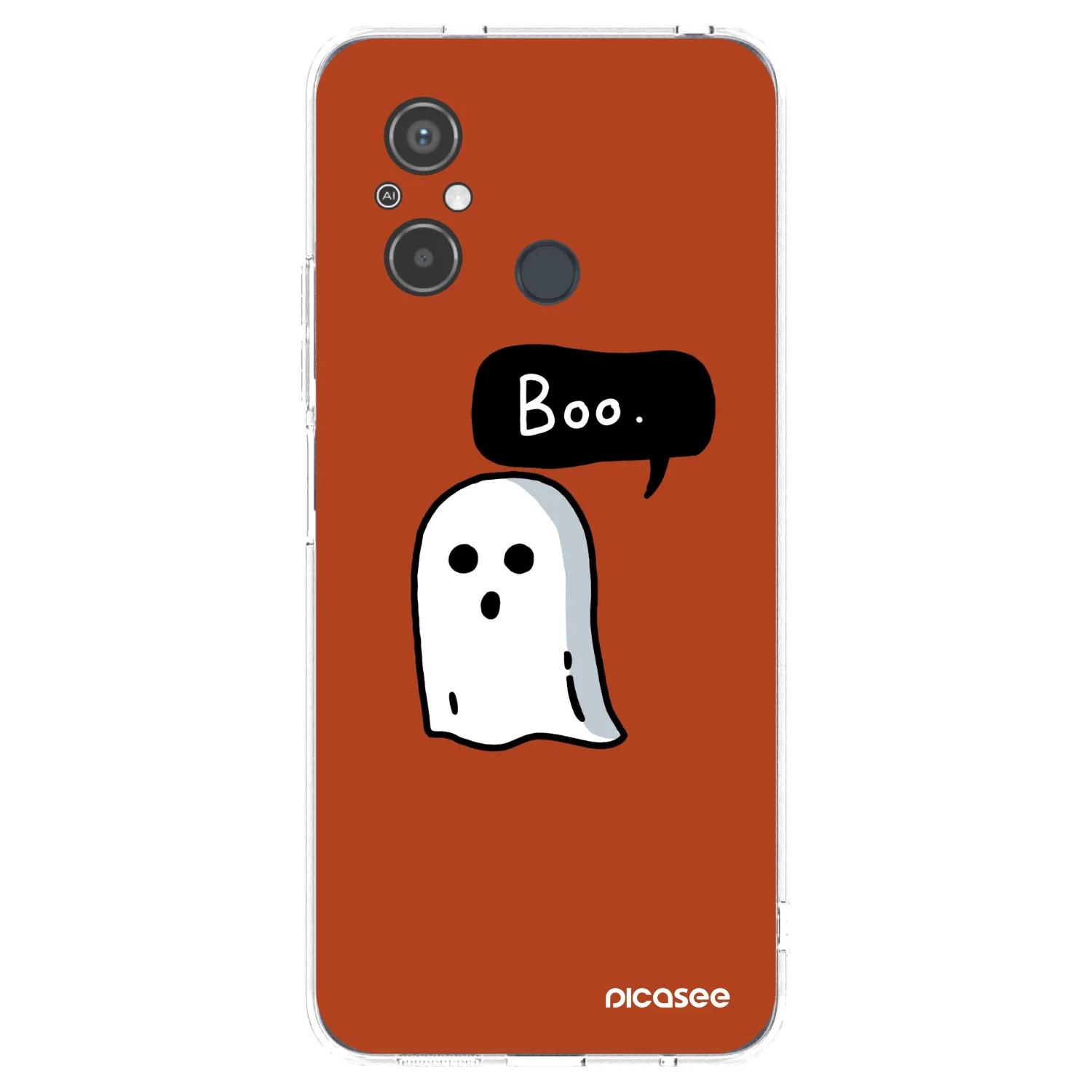 Picasee Xiaomi Redmi 12C Hülle - Transparentes Silikon - Boo