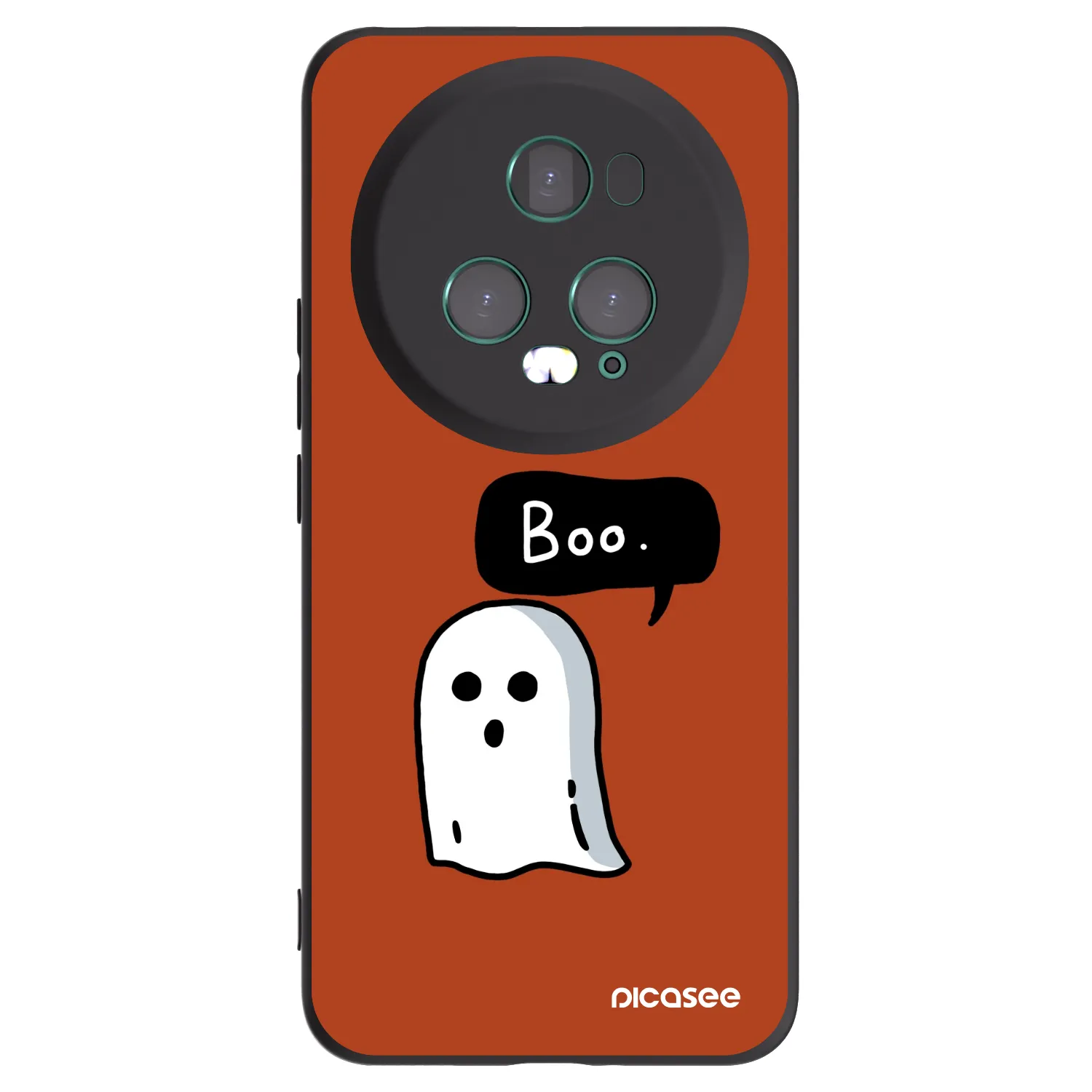 Picasee Honor Magic5 Pro Hülle - Schwarzes Silikon - Boo