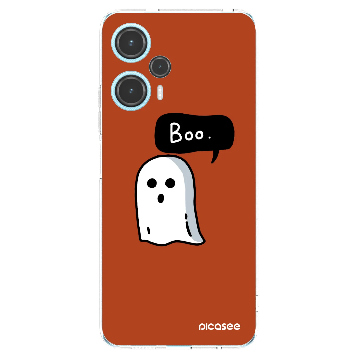 Picasee Xiaomi Poco F5 Hülle - Transparentes Silikon - Boo