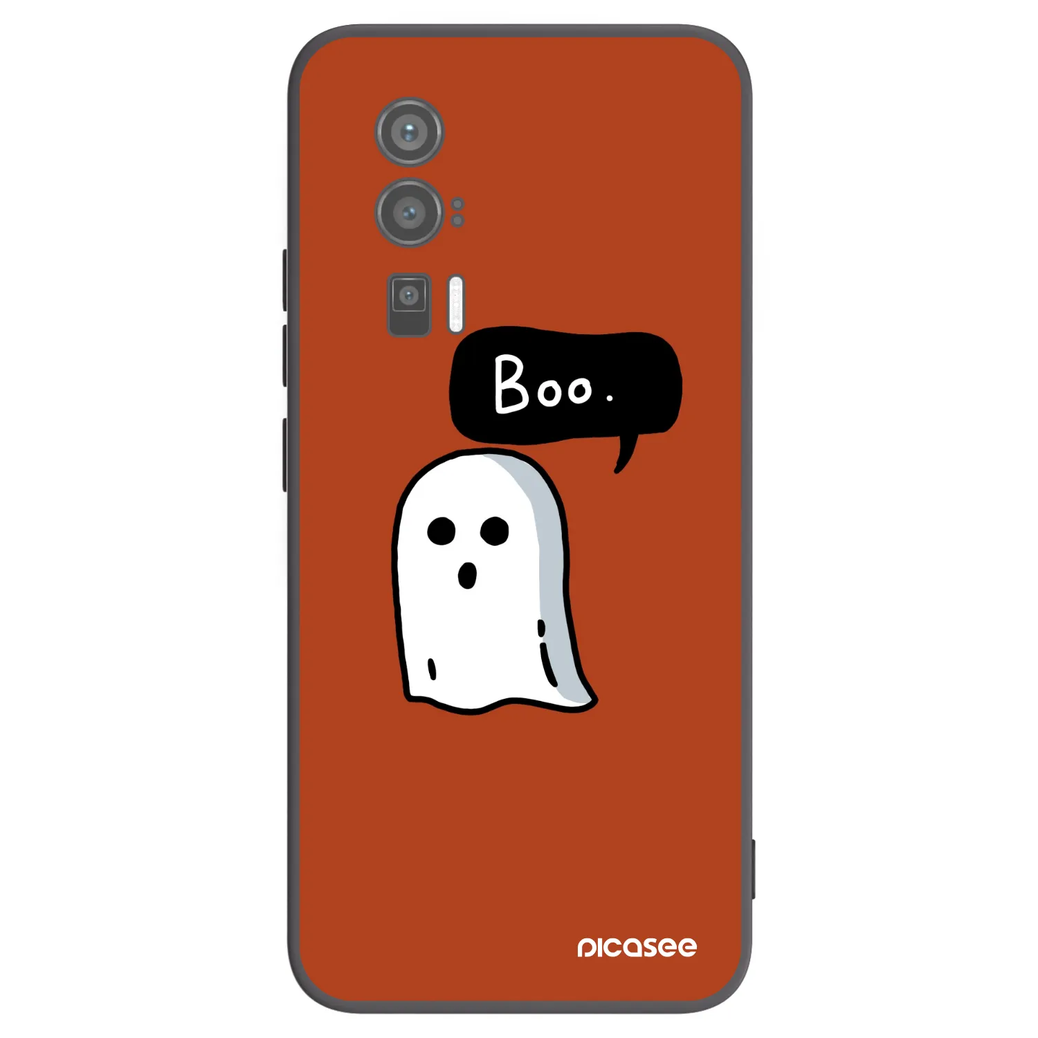 Picasee Xiaomi Poco F5 Pro 5G Hülle - Schwarzes Silikon - Boo