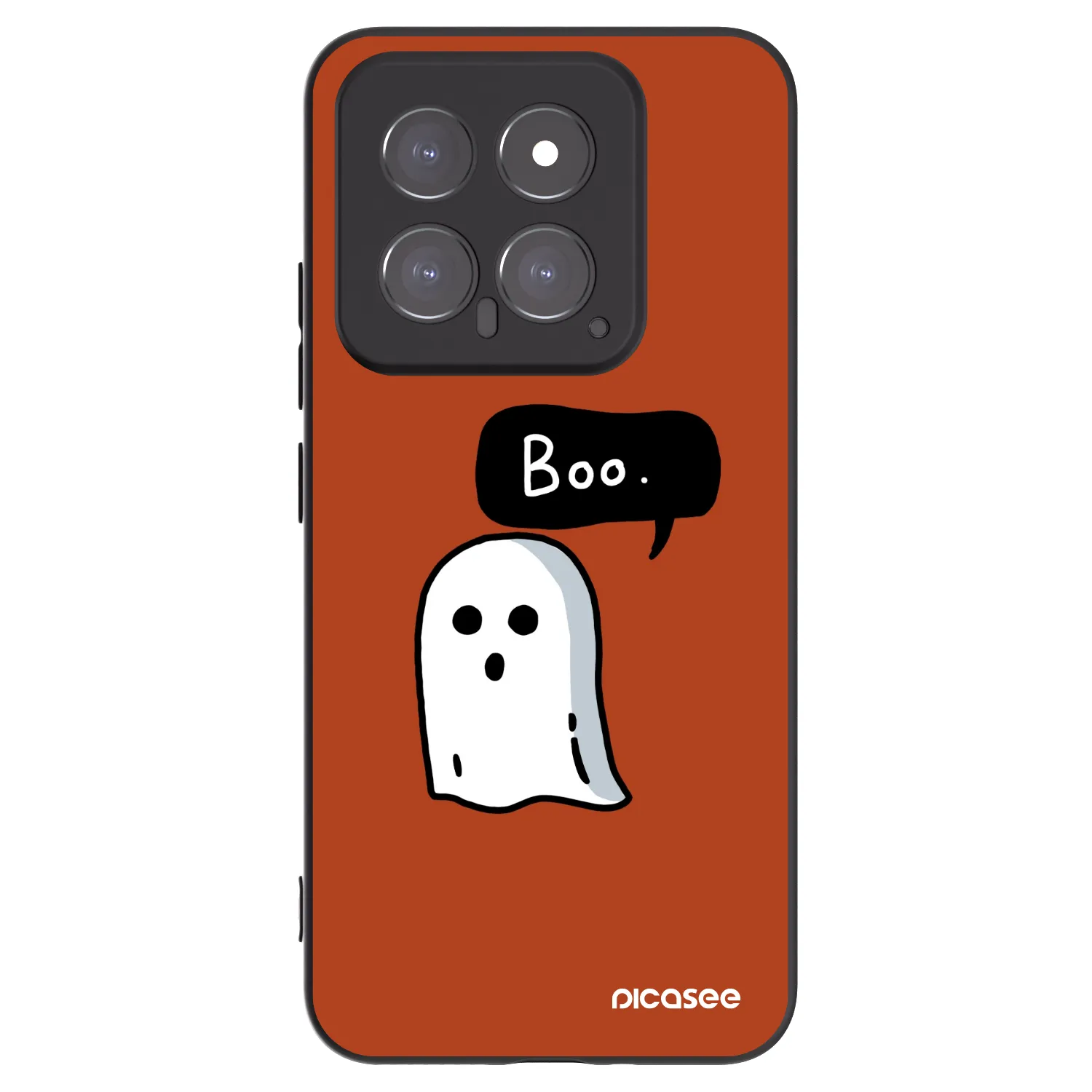 Picasee Xiaomi 14 Hülle - Schwarzes Silikon - Boo