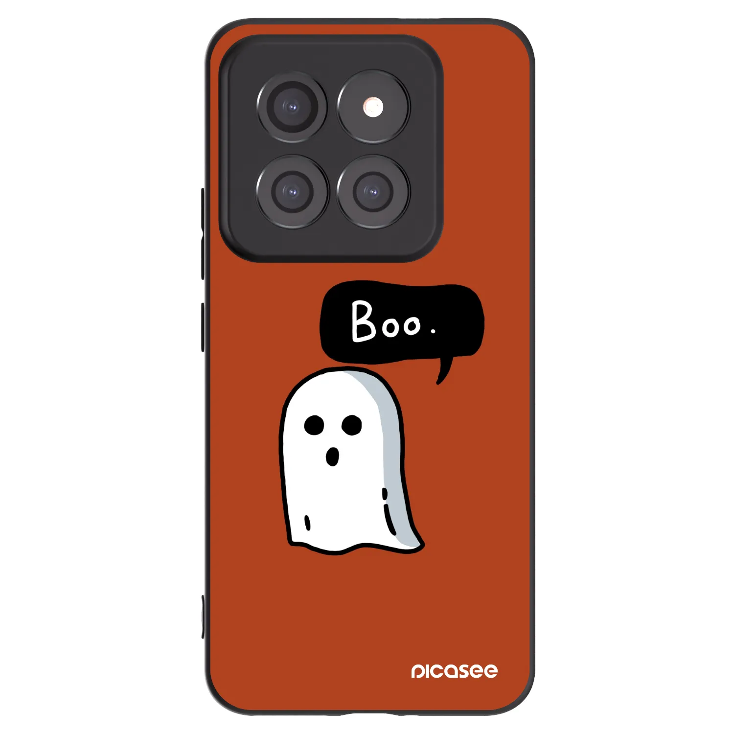 Picasee Xiaomi 14 Pro Hülle - Schwarzes Silikon - Boo