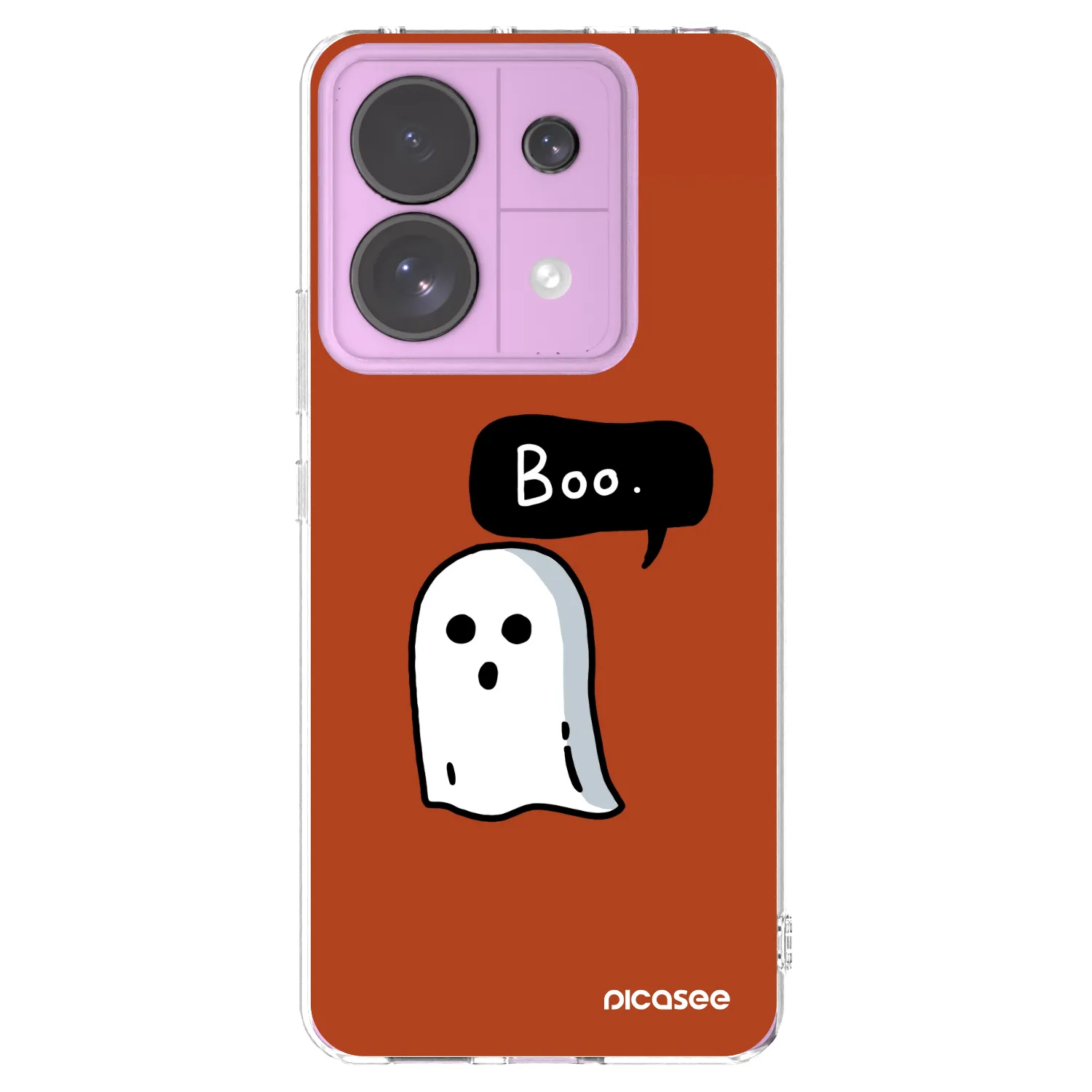 Picasee Xiaomi Redmi Note 13 Pro 5G Hülle - Transparentes Silikon - Boo
