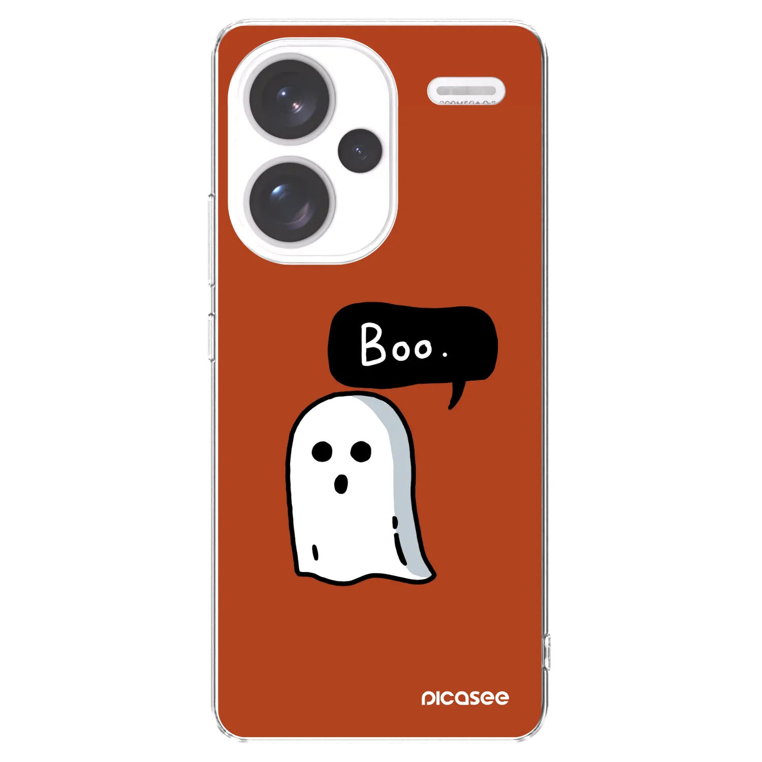 Picasee Xiaomi Redmi Note 13 Pro+ 5G Hülle - Transparentes Silikon - Boo