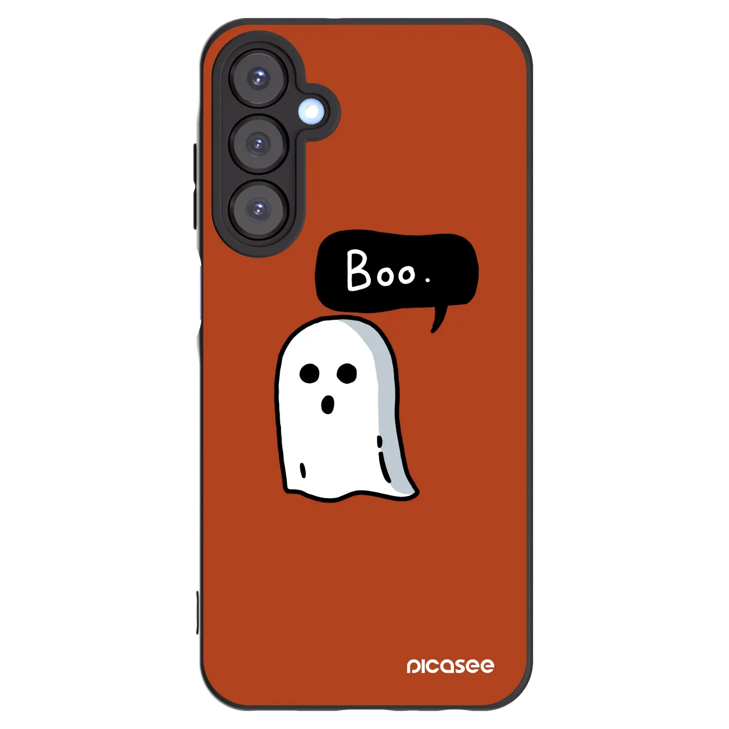 Picasee Samsung Galaxy A25 A256B 5G Hülle - Schwarzes Silikon - Boo