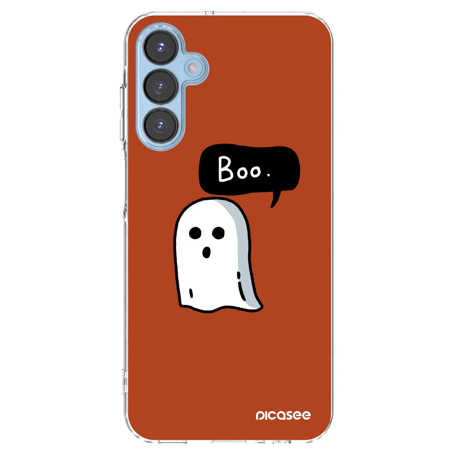 Picasee Samsung Galaxy A15 A156B 5G Hülle - Transparentes Silikon - Boo