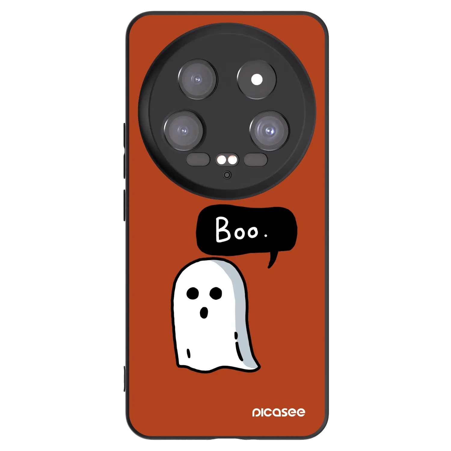 Picasee Xiaomi 14 Ultra Hülle - Schwarzes Silikon - Boo