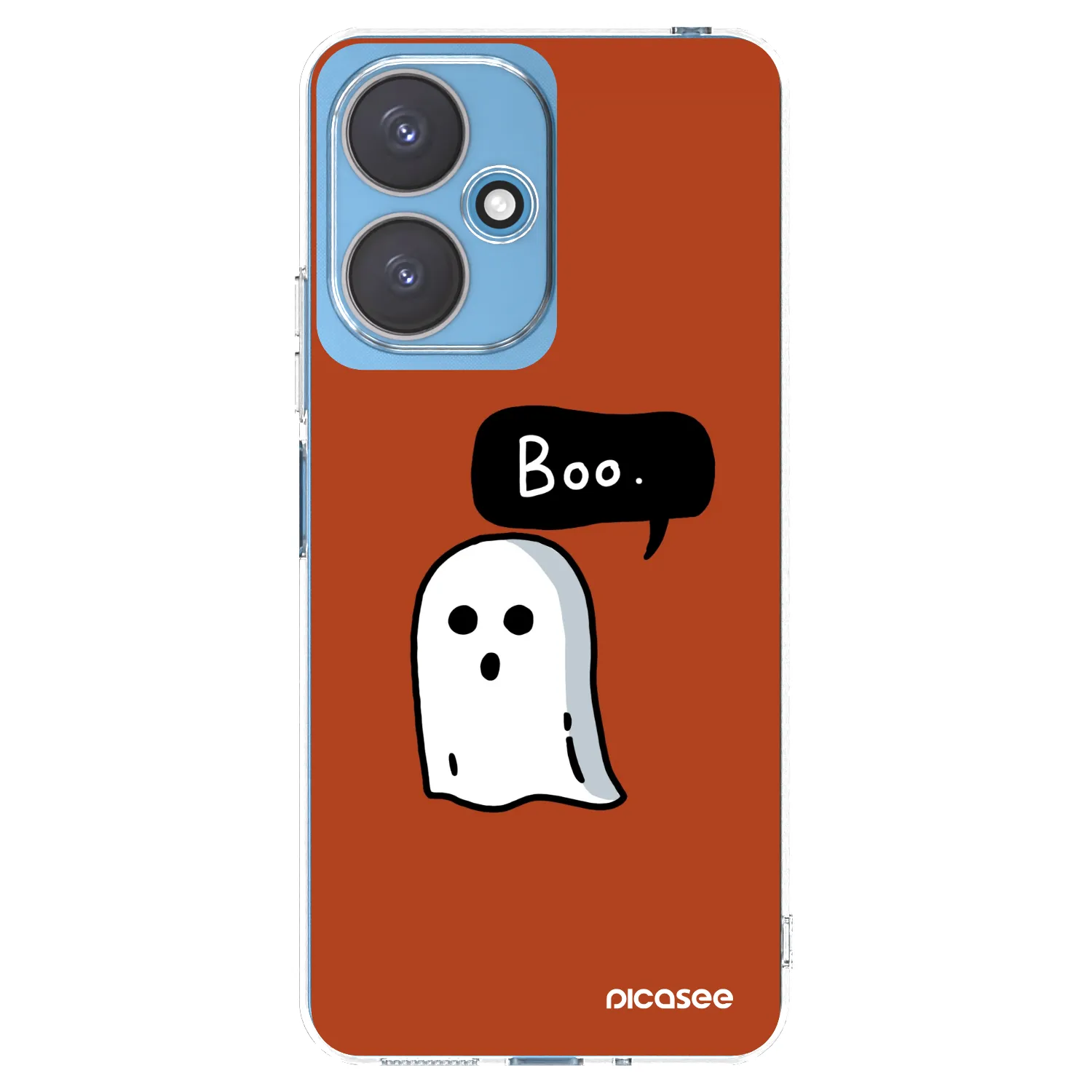 Picasee Xiaomi Redmi 13C 5G Hülle - Transparentes Silikon - Boo