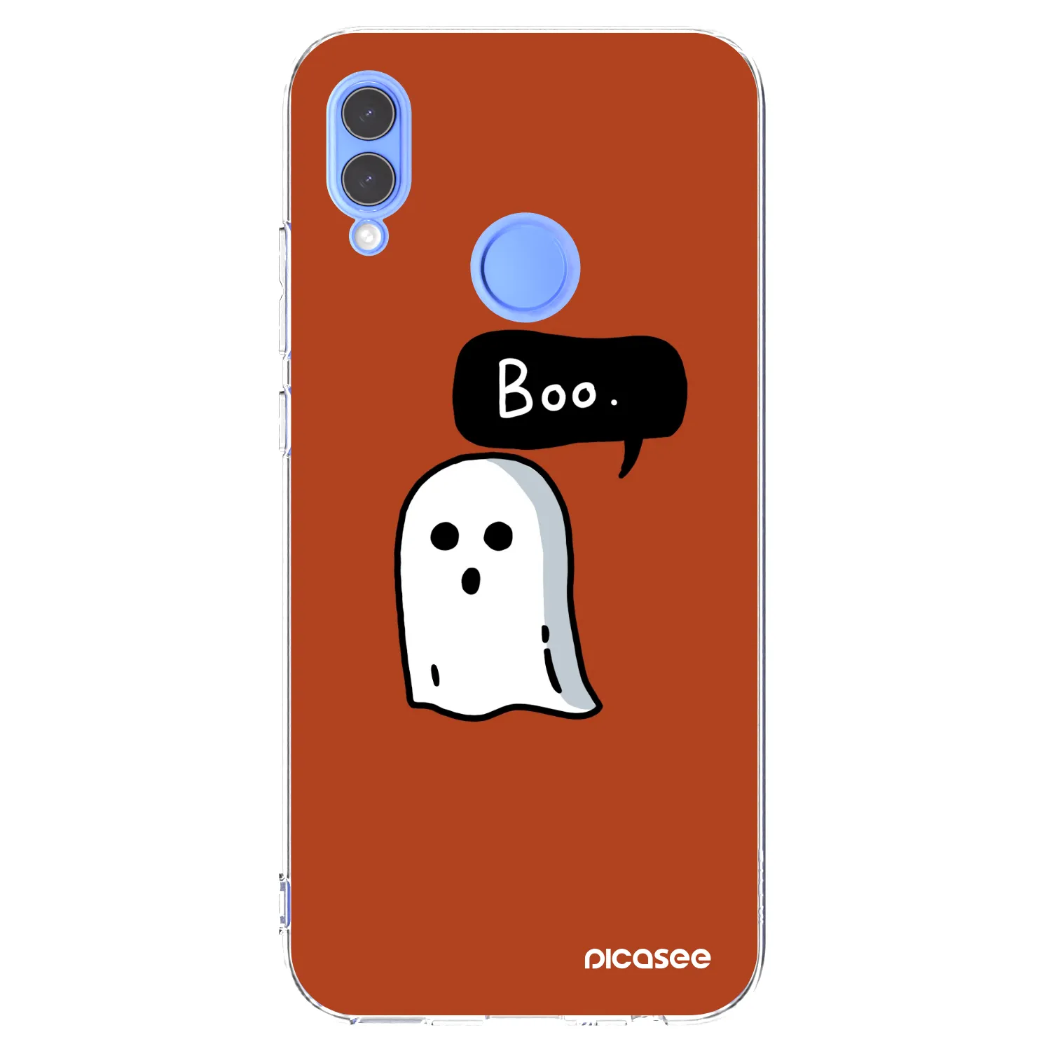 Picasee Huawei P Smart 2019 Hülle - Transparentes Silikon - Boo