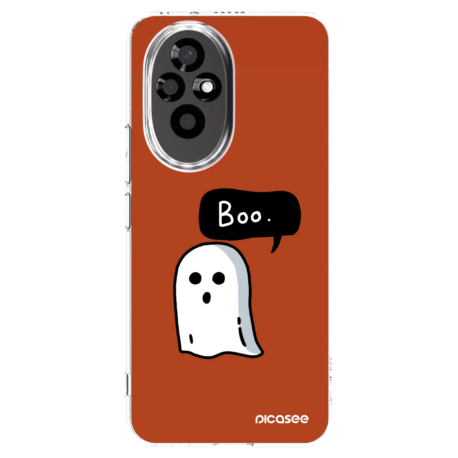 Picasee Honor 200 Pro 5G Hülle - Transparentes Silikon - Boo