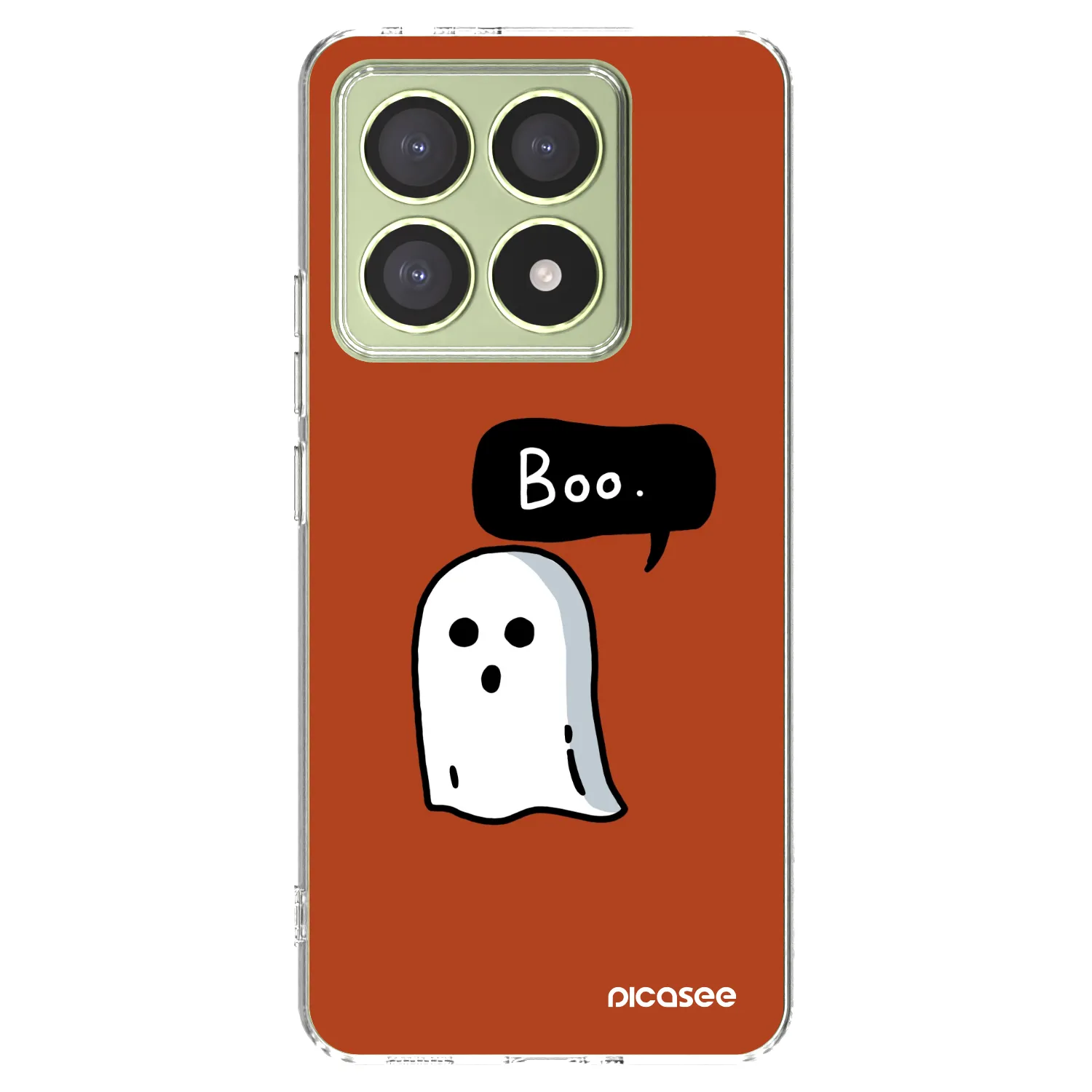 Picasee Xiaomi 14T Hülle - Transparentes Silikon - Boo