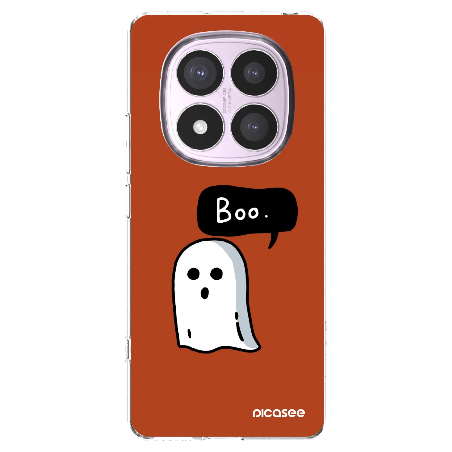 Picasee Xiaomi Redmi Note 14 Pro 5G Hülle - Transparentes Silikon - Boo
