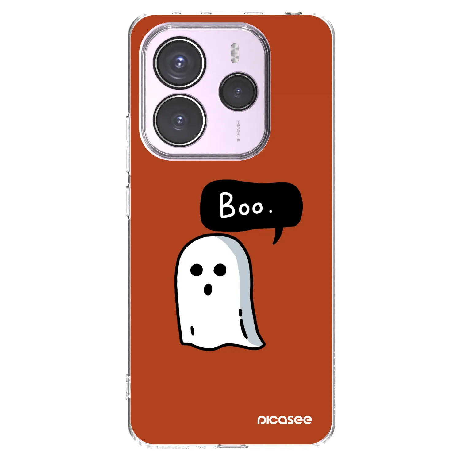 Picasee Xiaomi Redmi Note 14 5G Hülle - Transparentes Silikon - Boo