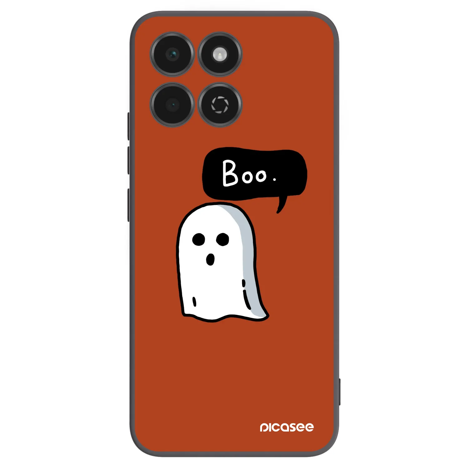 Picasee Honor 200 Smart 5G Hülle - Schwarzes Silikon - Boo