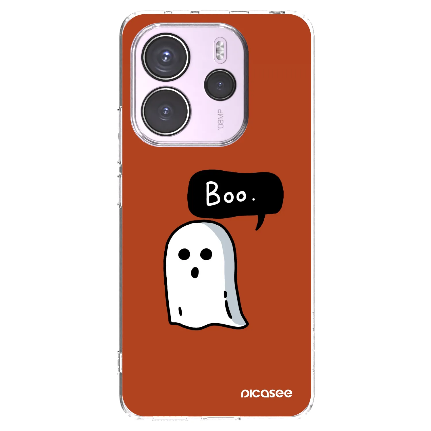 Picasee Xiaomi Redmi Note 14 4G Hülle - Transparentes Silikon - Boo