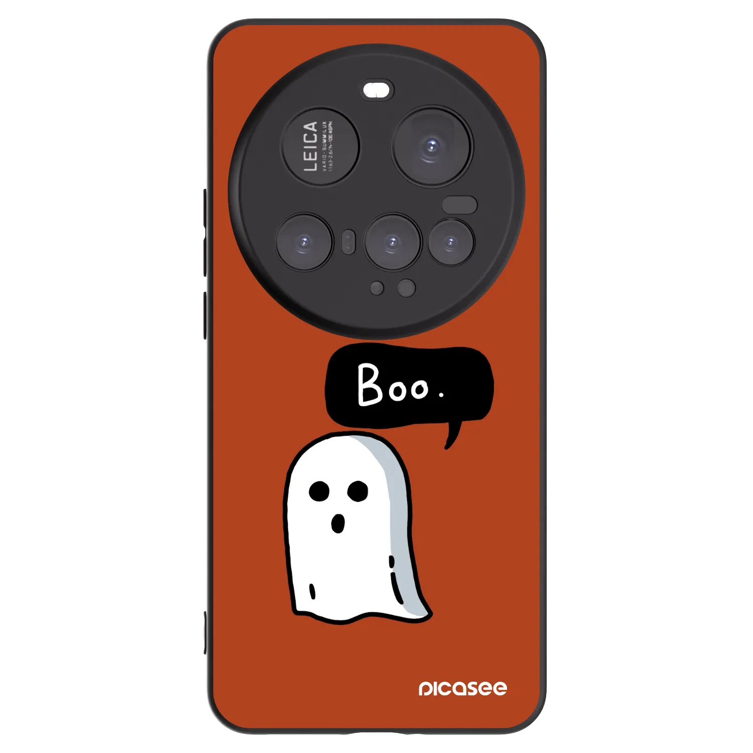 Picasee Xiaomi 15 Ultra Hülle - Schwarzes Silikon - Boo