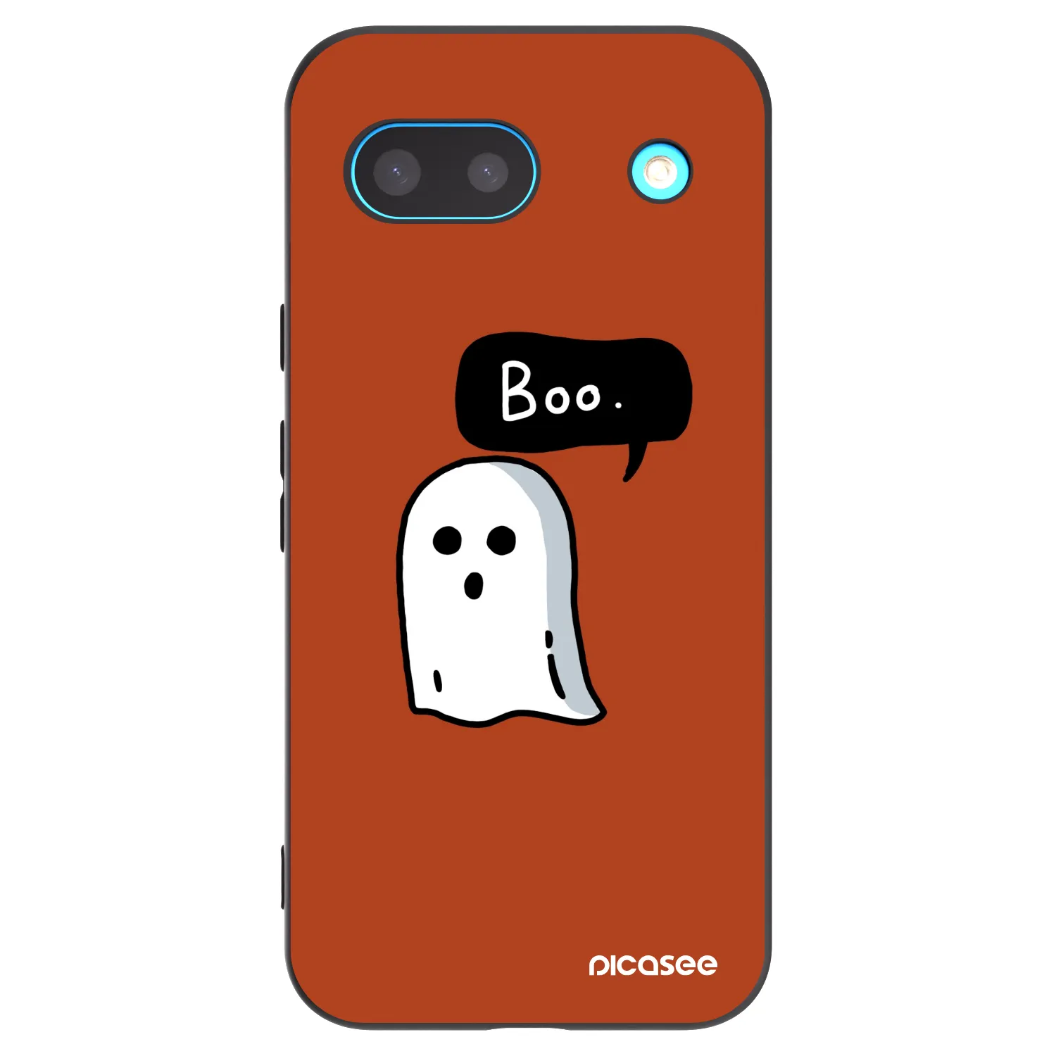 Picasee Google Pixel 8 Hülle - Schwarzes Silikon - Boo