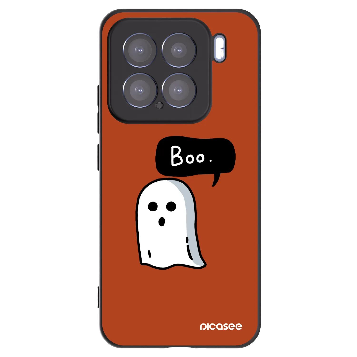 Picasee Xiaomi 15 Hülle - Schwarzes Silikon - Boo