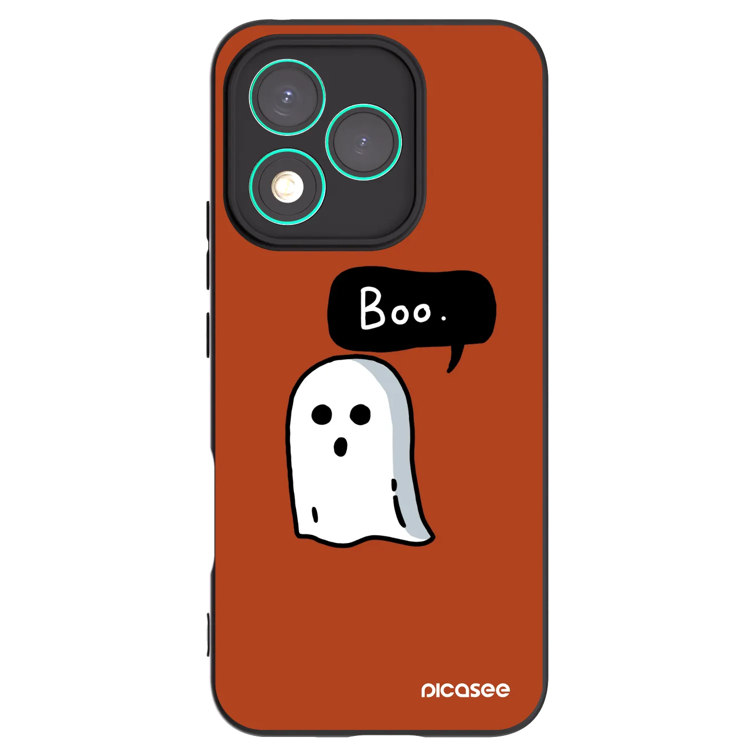 Picasee Honor 400 Lite 5G Hülle - Schwarzes Silikon - Boo
