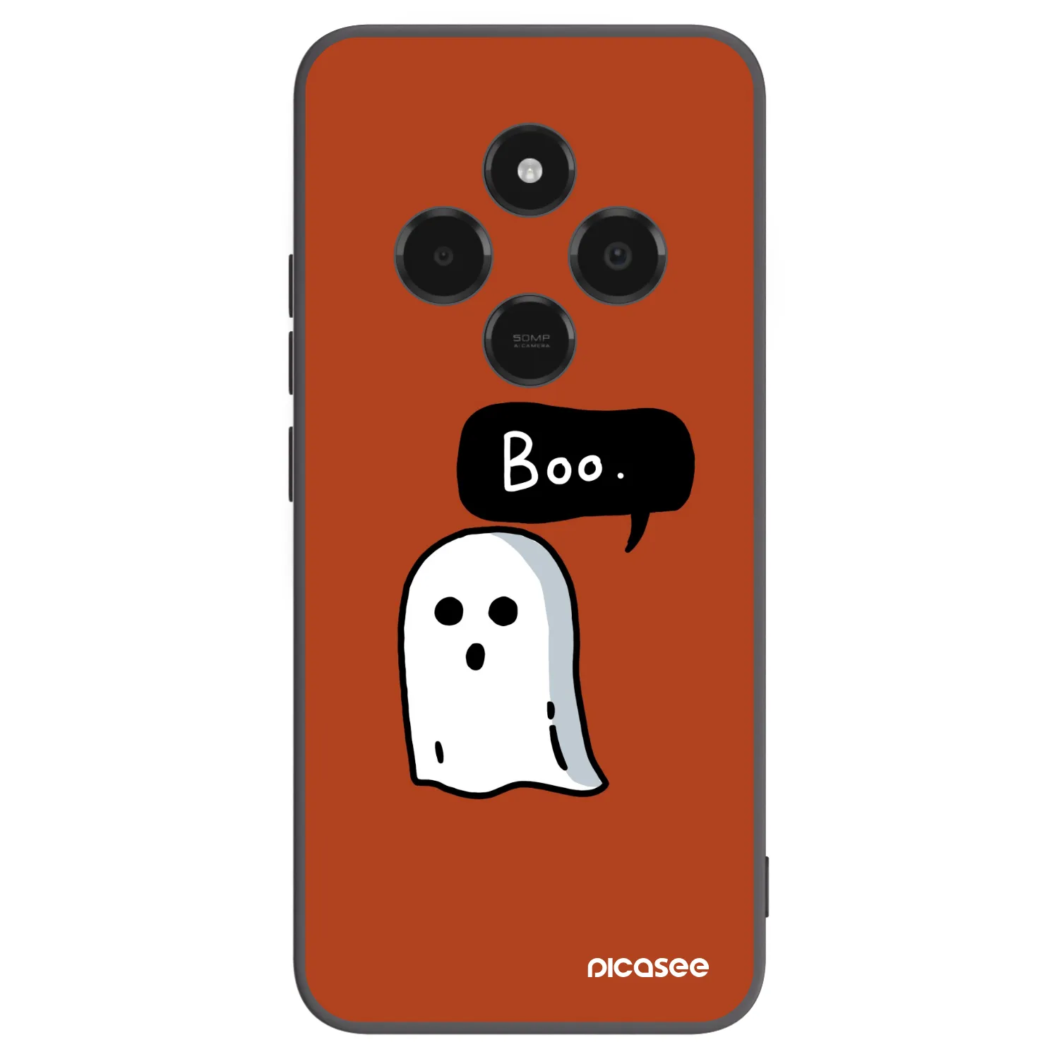 Picasee Xiaomi Poco C75 Hülle - Schwarzes Silikon - Boo