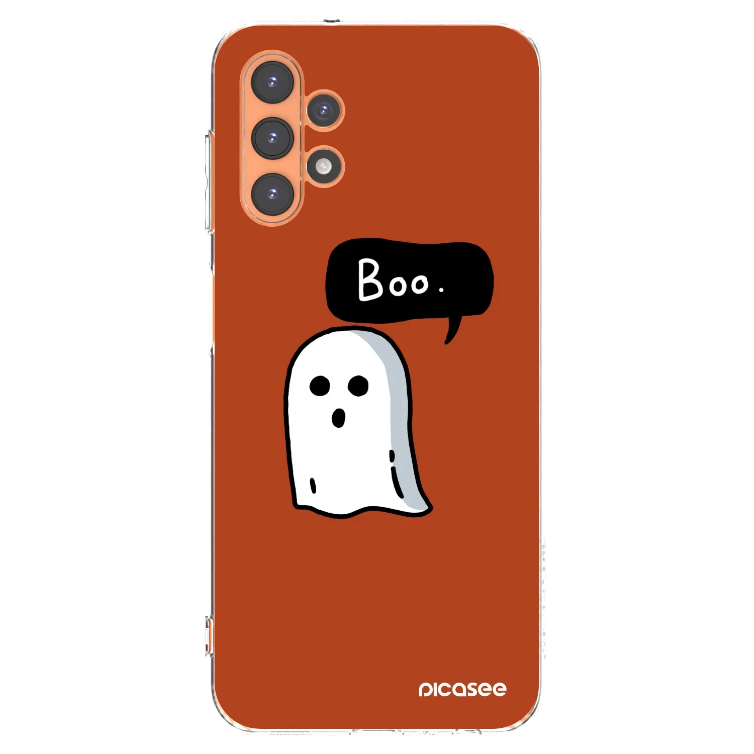 Picasee Samsung Galaxy A13 5G Hülle - Transparentes Silikon - Boo