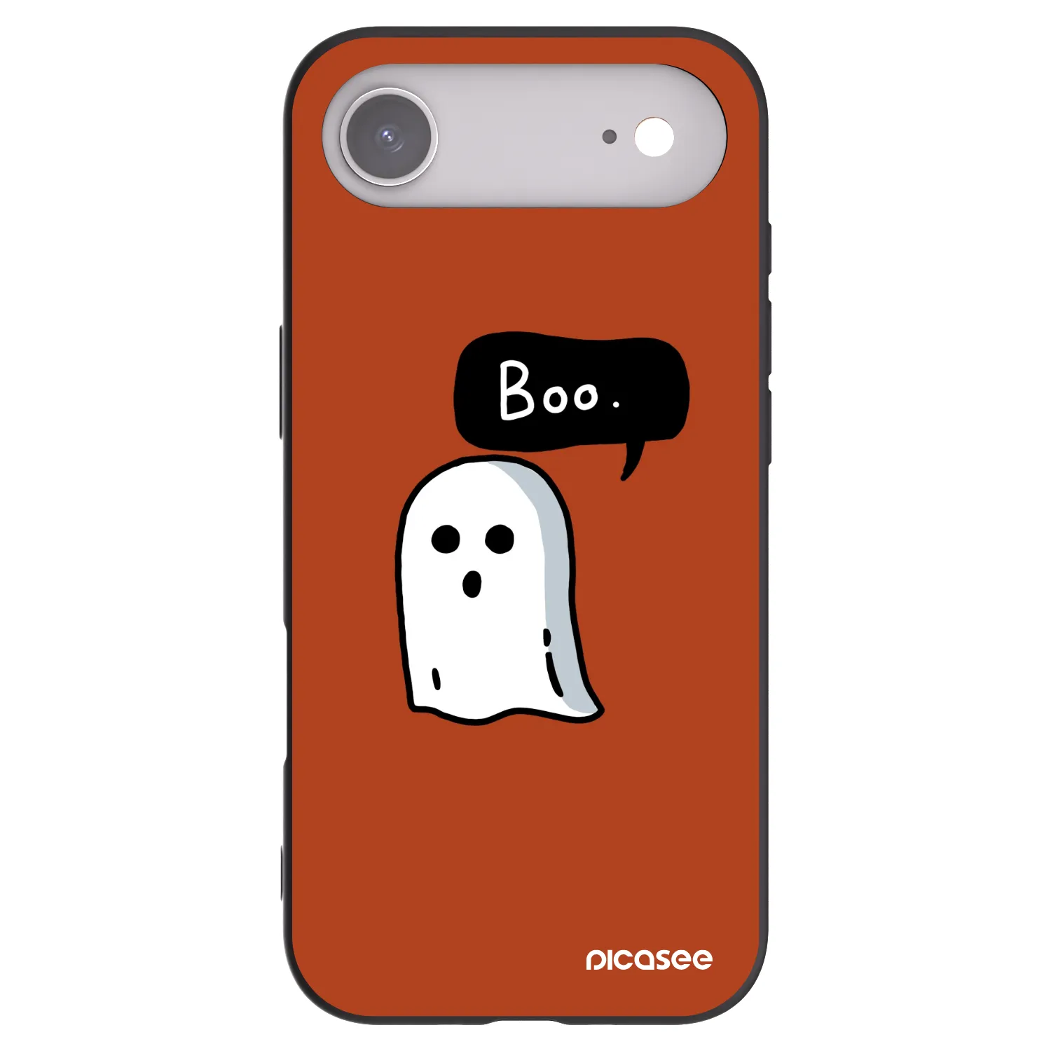 Picasee Apple iPhone Air Hülle - Schwarzes Silikon - Boo