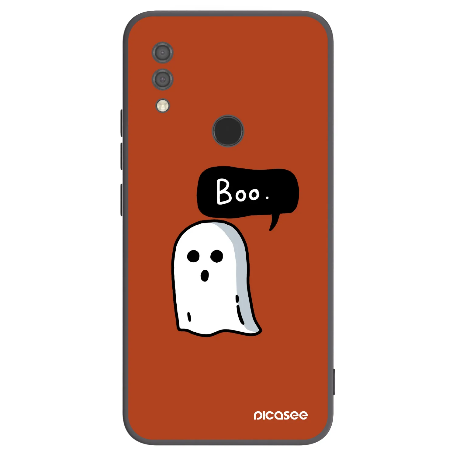 Picasee Xiaomi Redmi 7 Hülle - Schwarzes Silikon - Boo