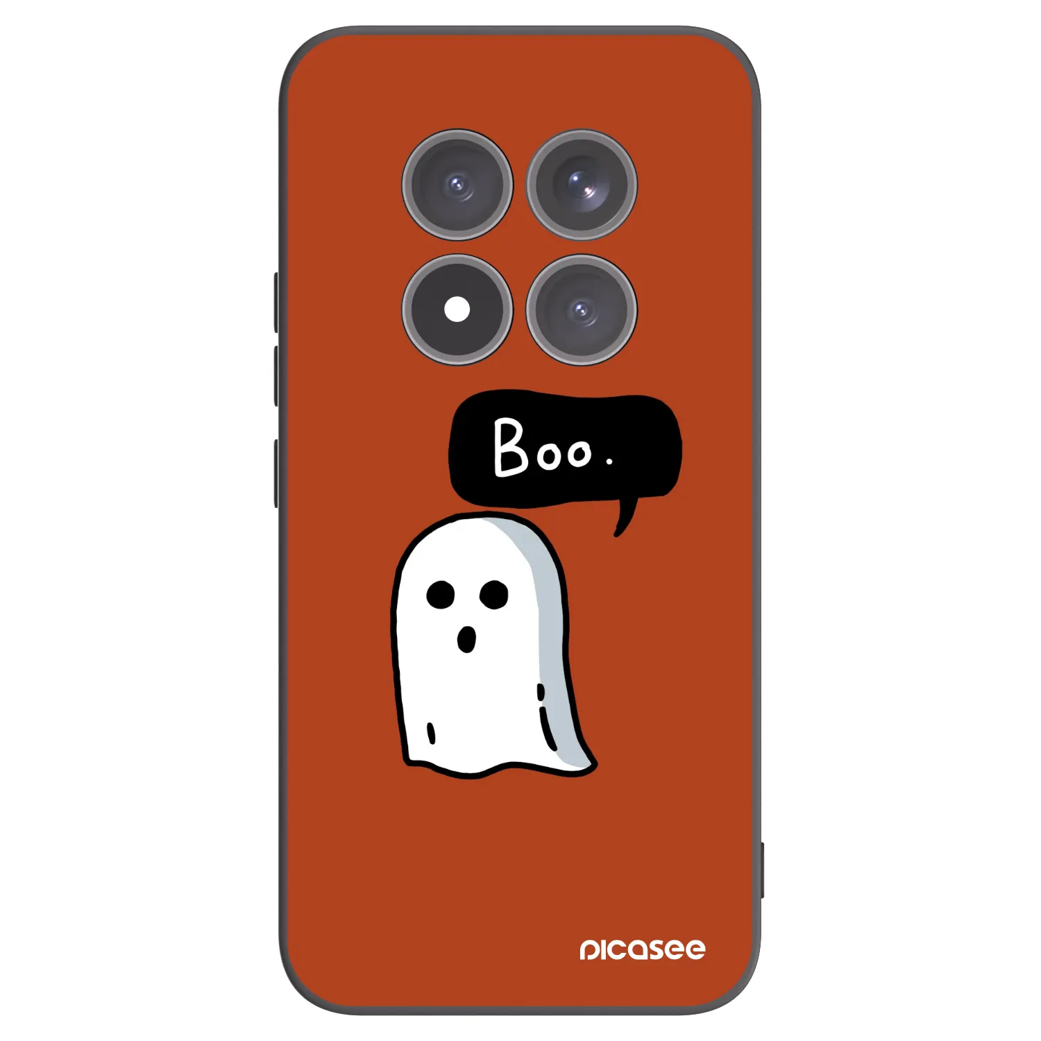 Picasee Xiaomi Redmi Note 15 Pro+ Hülle - Schwarzes Silikon - Boo