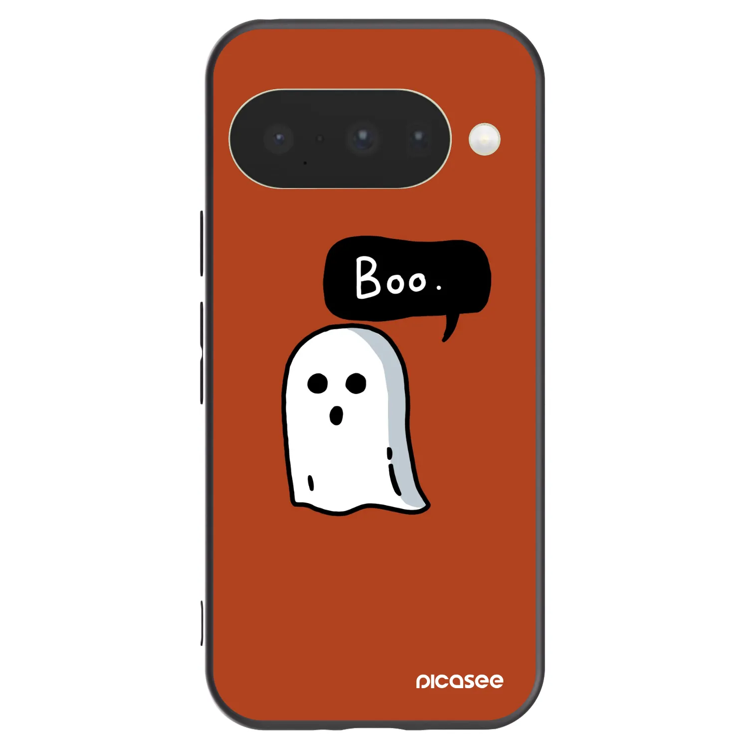 Picasee Google Pixel 10 Hülle - Schwarzes Silikon - Boo