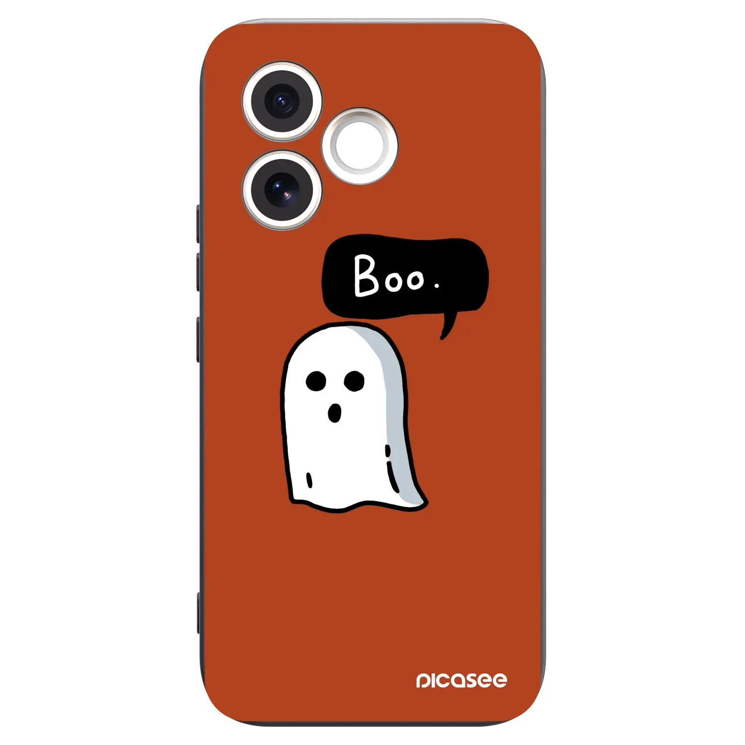 Picasee Honor 600 Lite Hülle - Schwarzes Silikon - Boo