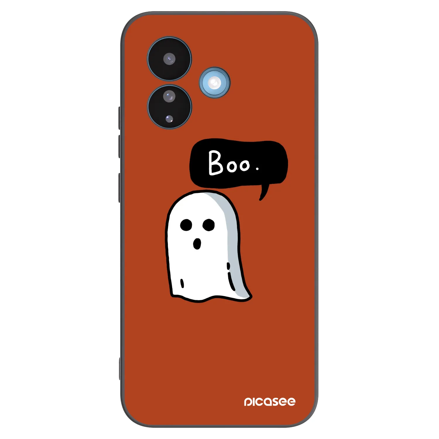 Picasee Xiaomi Redmi Note 17 Pro 5G Hülle - Schwarzes Silikon - Boo