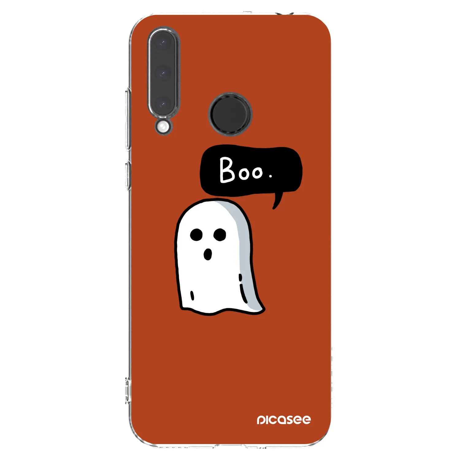 Picasee Honor 20 Lite Hülle - Transparentes Silikon - Boo