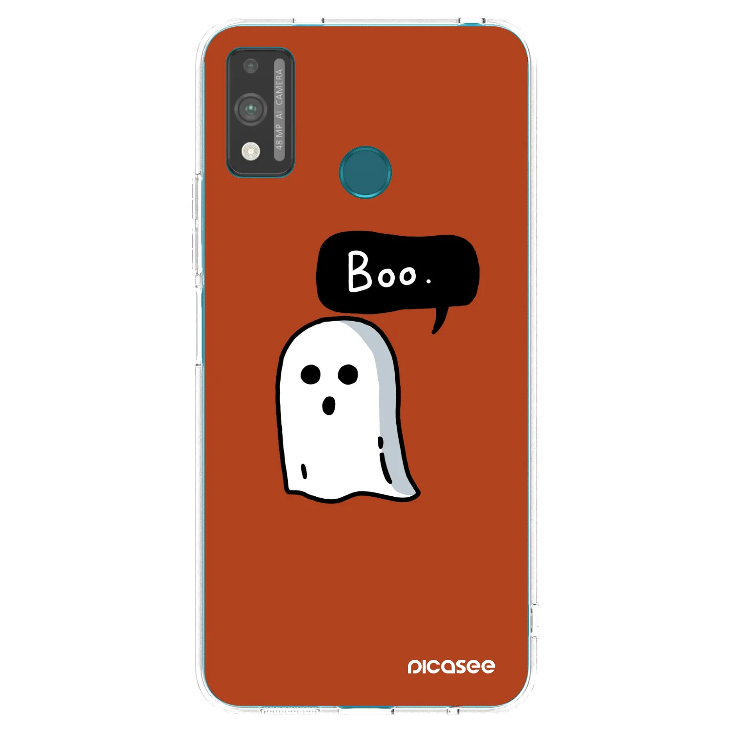 Picasee Honor 9X Lite Hülle - Transparentes Silikon - Boo